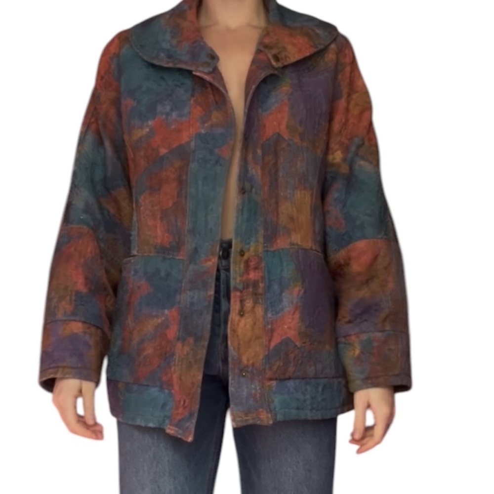 Vintage oversized jean jacket